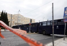 Κυκλοφοριακές ρυθμίσεις και δρακόντεια μέτρα ασφαλείας στο κέντρο της Αθήνας