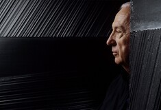 Ο σπουδαίος Γάλλος ζωγράφος Pierre Soulages πίσω από το μαύρο