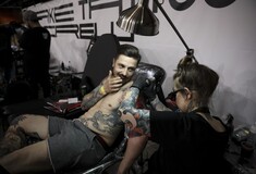 Μέσα στο Athens International Tattoo Convention - Φωτογραφίες από τη μεγάλη γιορτή του τατουάζ στην Αθήνα