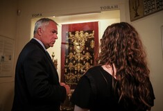 Ο Βορίδης στο Εβραϊκό Μουσείο «Ζητάω συγγνώμη από τον εβραϊκό λαό για όσα είπα στο παρελθόν»