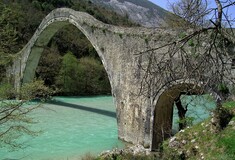 Γεφύρι της Πλάκας: Πώς αναστηλώθηκε το μεγαλύτερο μονότοξο γεφύρι των Βαλκανίων