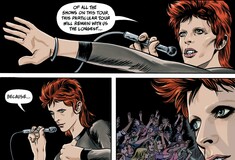 Η ανάληψη του David Bowie ως Ziggy Stardust σε ένα νέο κόμικ