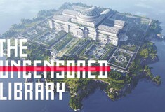 Έφτιαξαν μέσα στο Minecraft βιβλιοθήκη με δημοσιεύματα που έχουν λογοκριθεί