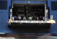 Τεστ κορωνοϊού στα λιμάνια Πειραιά και Ραφήνας - Φωτογραφίες από τους ελέγχους