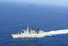 Πώς έγινε η επακούμβηση των φρεγατών στο Αιγαίο - Bίντεο animation