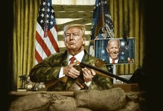 Τραμπ, «O Καταληψίας»: Αφιερωμένο στις αμερικανικές εκλογές το εξώφυλλο του Spiegel