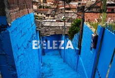 Street art οφθαλμαπάτη στις φαβέλες της Βραζιλίας.