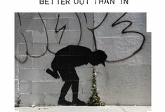 “Better Out Than In”: Κάτι καινούριο ετοιμάζει ο Banksy...