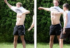 Σέξι γυμναστική με τον Chris Martin των Coldplay