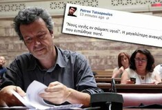 Για να είναι ο Τατσόπουλος ο ''γελωτοποιός του ΣΥΡΙΖΑ'' θα έπρεπε όλοι οι υπόλοιποι να είναι σοβαρoί
