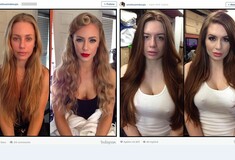 Οι θεές του σεξ πριν και μετά το μακιγιάζ