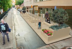 Η Σουηδία βάζει τραπέζια για πικνίκ σε θέσεις πάρκινγκ για να βελτιώσει τη ζωή στις πόλεις