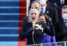 H Lady Gaga τραγούδησε τον εθνικό ύμνο των ΗΠΑ στην ορκωμοσία Μπάιντεν - Χάρις [ΒΙΝΤΕΟ]