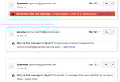 Γιατί χαρακτηρίζει η Google ένα μήνυμα ως «Spam»;