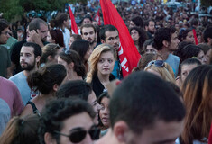 Στην Αμφιάλη για τον Παύλο Φύσσα.