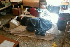 Συγκέντρωση έξω από το νοσοκομείο των Φυλακών Κορυδαλλού