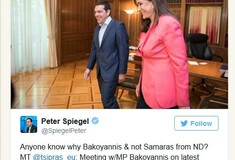 Πήτερ Σπίγκελ: Ξέρει κανένας γιατί η Ντόρα και όχι ο Σαμαράς σήμερα στο Μαξίμου;