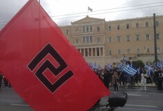 H συγκέντρωση της Χρυσής Αυγής στο Σύνταγμα (φωτορεπορτάζ)