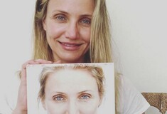 Η Cameron Diaz δημοσιεύει μια selfie χωρίς μακιγιάζ και ανοίγει τη συζήτηση για το θέμα της ηλικίας των γυναικών