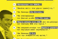 Η ΝΔ εύχεται στον Τσίπρα για την Πρωταπριλιά με τα 10 ψέματα που έχει πει
