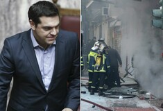 Το μήνυμα του Τσίπρα για το θάνατο της εργαζόμενης μητέρας από την έκρηξη στην πλατεία Βικτώριας