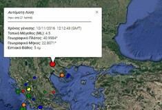 Ισχυρός σεισμός 4,5 ρίχτερ στο Κιλκίς