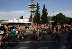 25 φωτογραφίες από τη 10η Γυμνή Ποδηλατοδρομία της Θεσσαλονίκης