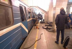 Αγία Πετρούπολη: Oι πρώτες φωτογραφίες μετά την έκρηξη στο μετρό