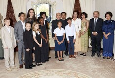 Η πρώτη δημόσια εμφάνιση της Αντζελίνα Τζολί μαζί με όλα της τα παιδιά, μετά το διαζύγιο, έγινε στην Καμπότζη