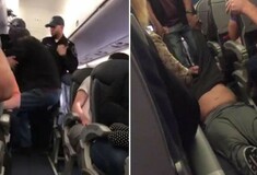 ΗΠΑ: Ο επιβάτης της United Airlines που σύρθηκε με τη βία έξω από το αεροσκάφος μάλλον θα καταθέσει μήνυση