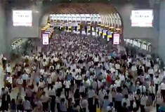 Η ώρα του χάους στο μετρό του Τόκιο