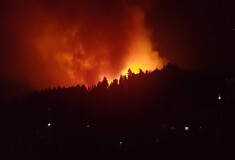 Κεφαλονιά: Μεγάλη πυρκαγιά στις περιοχές Σιμωτάτα και Βλαχάτα- Εκκενώνονται σπίτια και τουριστικά καταλύματα (upd)