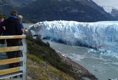 Ο τεράστιος παγετώνας Περίτο Μορένο στην Αργεντική ετοιμάζεται να καταρρεύσει