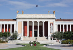 «Το ύφασμα του άρχοντα από το Λευκαντί» στο Εθνικό Αρχαιολογικό Μουσείο