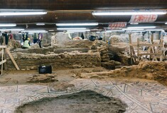 Όταν αποσπάστηκαν οι αρχαιότητες από τον σταθμό μετρό της Αγίας Σοφίας στη Θεσσαλονίκη - και κανείς δεν αντέδρασε