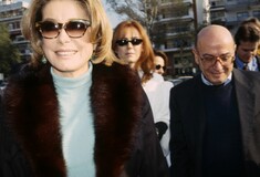 Θόδωρος Αγγελόπουλος και Κατρίν Ντενέβ στο 40ο Φεστιβάλ Κινηματογράφου