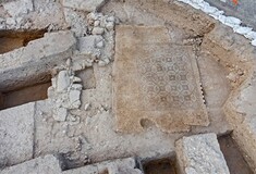 Ένα πολύχρωμο μωσαϊκό υψηλής τέχνης ανακαλύφθηκε στο Ισραήλ 