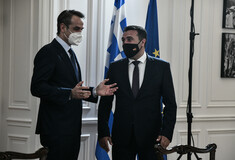Μητσοτάκης σε Ζάεφ: Αυτές είναι οι προϋποθέσεις για την ευρωπαϊκή προοπτική της Β. Μακεδονίας 