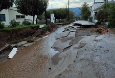 Βόρεια Εύβοια: Εικόνες καταστροφής από το πέρασμα της κακοκαιρίας