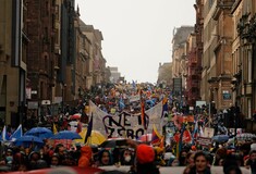 Διαμαρτυρία για το κλίμα στην Γλασκώβη