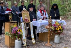 Εικόνισμα για τη σωτηρία από τον κορωνοϊό στο παρεκκλήσι της Αγίας Κορώνας στο Μόναχο