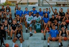 Ο Γιάννης Αντετοκούνμπο στην AntetokounBros Academy δίνει το σύνθημα για την εκκίνηση της νέας σαιζόν