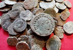 Ασβός οδήγησε αρχαιολόγους σε ρωμαϊκά νομίσματα, κρυμμένα σε σπηλιά στην Ισπανία