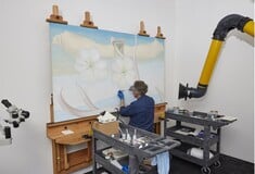 Ταραντούλα κατέστρεψε πίνακα της Georgia O’Keeffe και χρειάστηκαν 1.250 ώρες αποκατάστασης