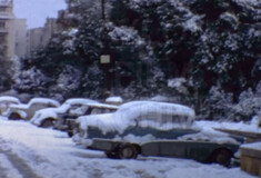 Η χιονισμένη Αθήνα του 1964 -Έγχρωμο φιλμ παρουσιάζει εικόνες από το παρελθόν