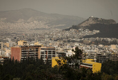 Αφρικανική σκόνη πάνω από την Αθήνα