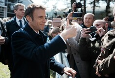 Εκλογές στη Γαλλία: 28,1% Μακρόν και 23,3% Λεπέν δίνουν τα επίσημα exit poll