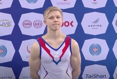 Αποκλεισμός ενός έτους σε Ρώσο γυμναστή που ανέβηκε στο βάθρο με το «Ζ» στο στήθος 