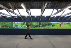 Ο Ντέιβιντ Χόκνεϊ έφτιαξε το μεγαλύτερο έργο του- μια τοιχογραφία 96 μέτρων για το lockdown