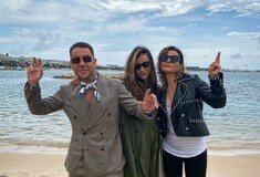 «Στον θρόνο του Ξέρξη»: Η Εύη Καλογηροπούλου, η Αφροδίτη Παναγιωτάκου και ο Γιώργος Μαζωνάκης στις Κάννες